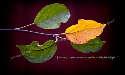 Adapting to Change, Choice and The Power Of Thought